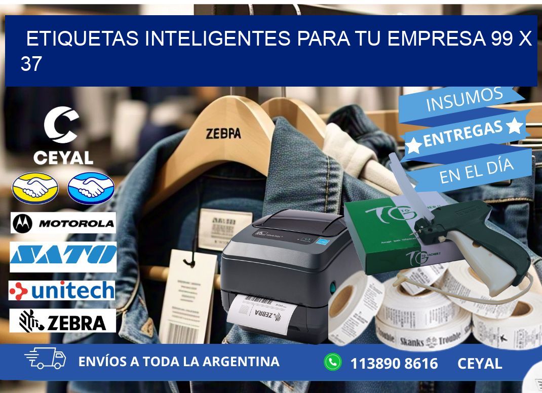 Etiquetas inteligentes para tu empresa 99 x 37