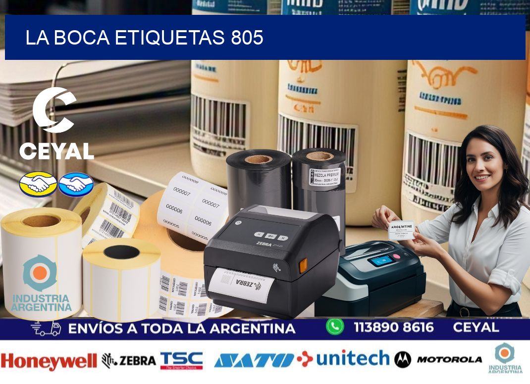La Boca etiquetas 805