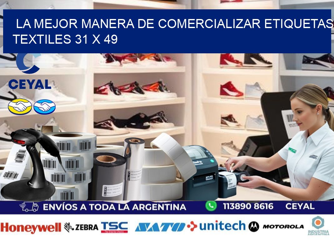 La Mejor Manera de Comercializar Etiquetas Textiles 31 x 49