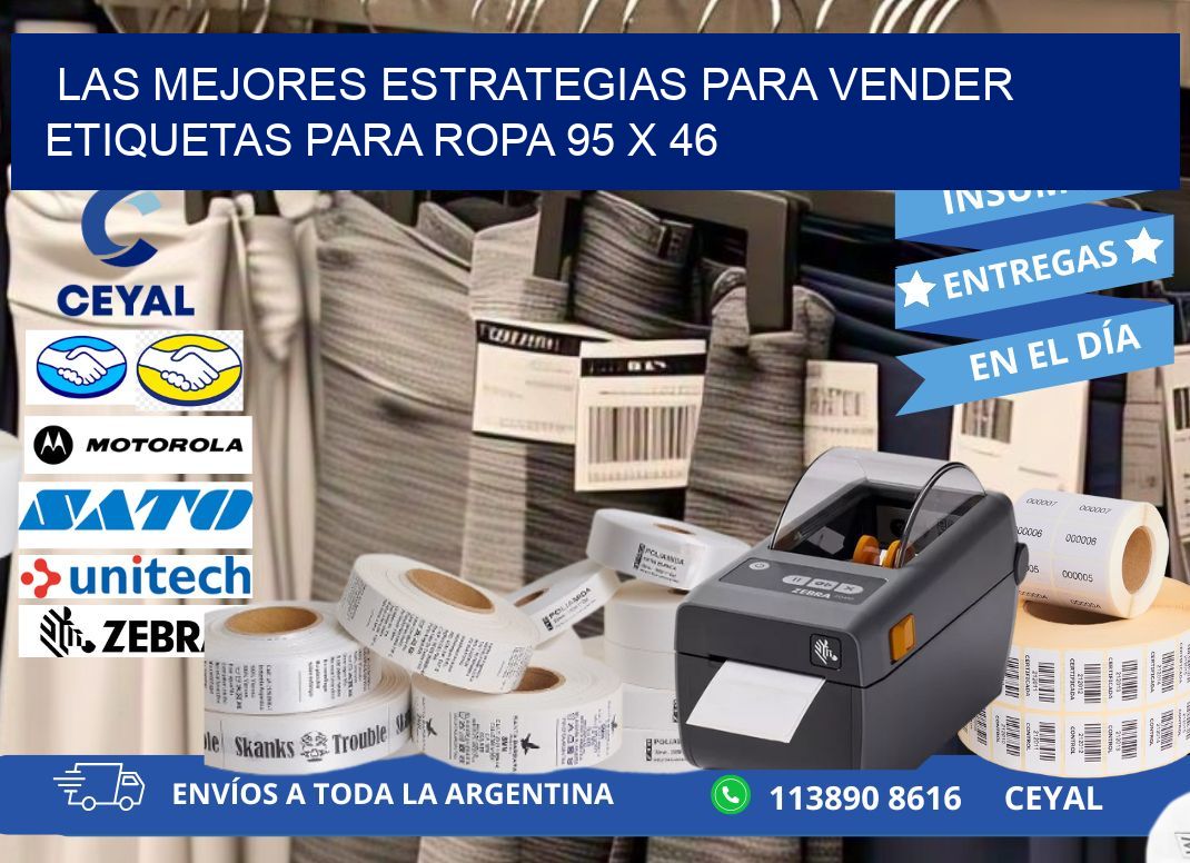 Las Mejores Estrategias para Vender Etiquetas para Ropa 95 x 46