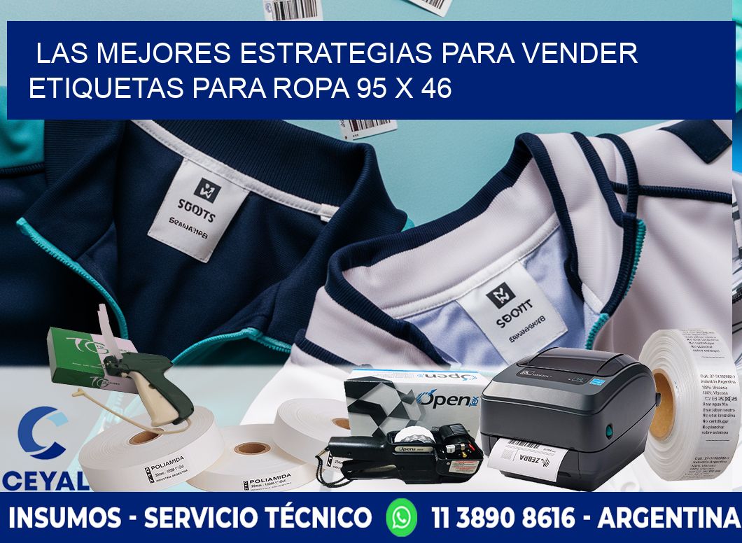 Las Mejores Estrategias para Vender Etiquetas para Ropa 95 x 46