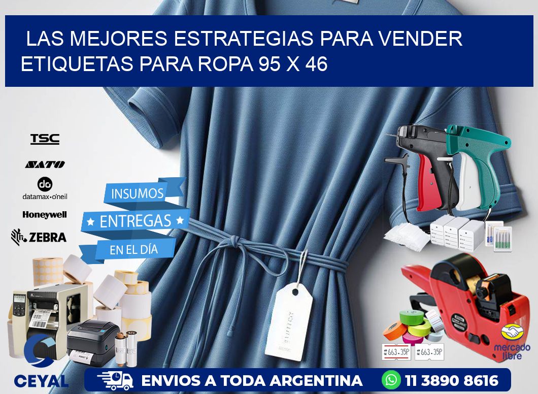 Las Mejores Estrategias para Vender Etiquetas para Ropa 95 x 46