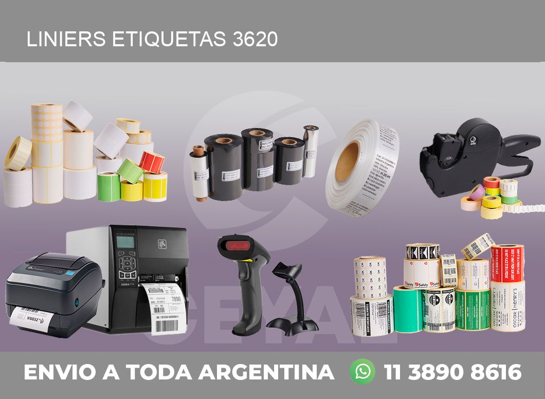 Liniers etiquetas 3620