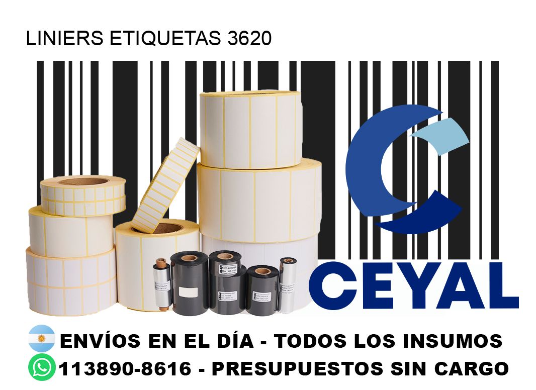 Liniers etiquetas 3620