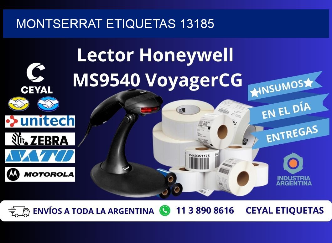 Montserrat etiquetas 13185