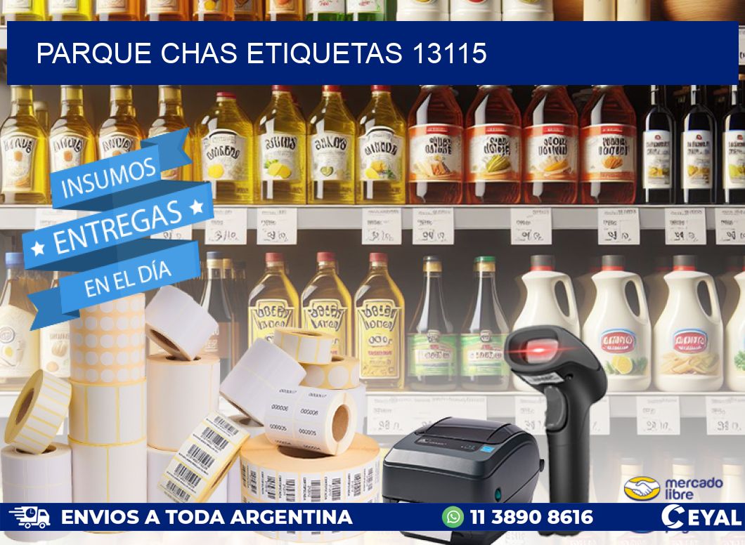 Parque Chas etiquetas 13115