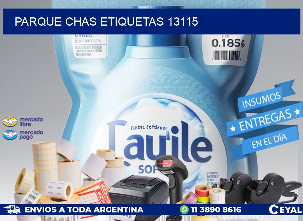 Parque Chas etiquetas 13115
