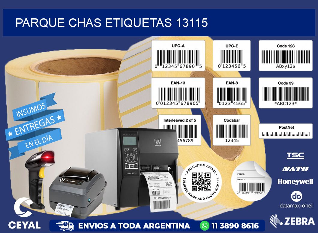 Parque Chas etiquetas 13115
