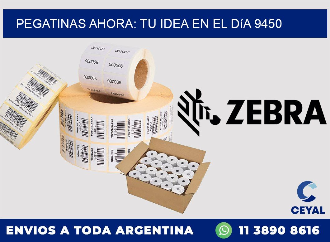 Pegatinas Ahora: Tu Idea en el Día 9450
