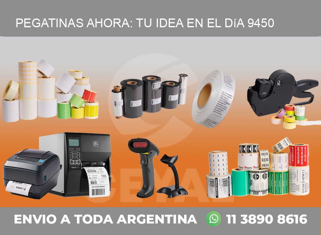 Pegatinas Ahora: Tu Idea en el Día 9450