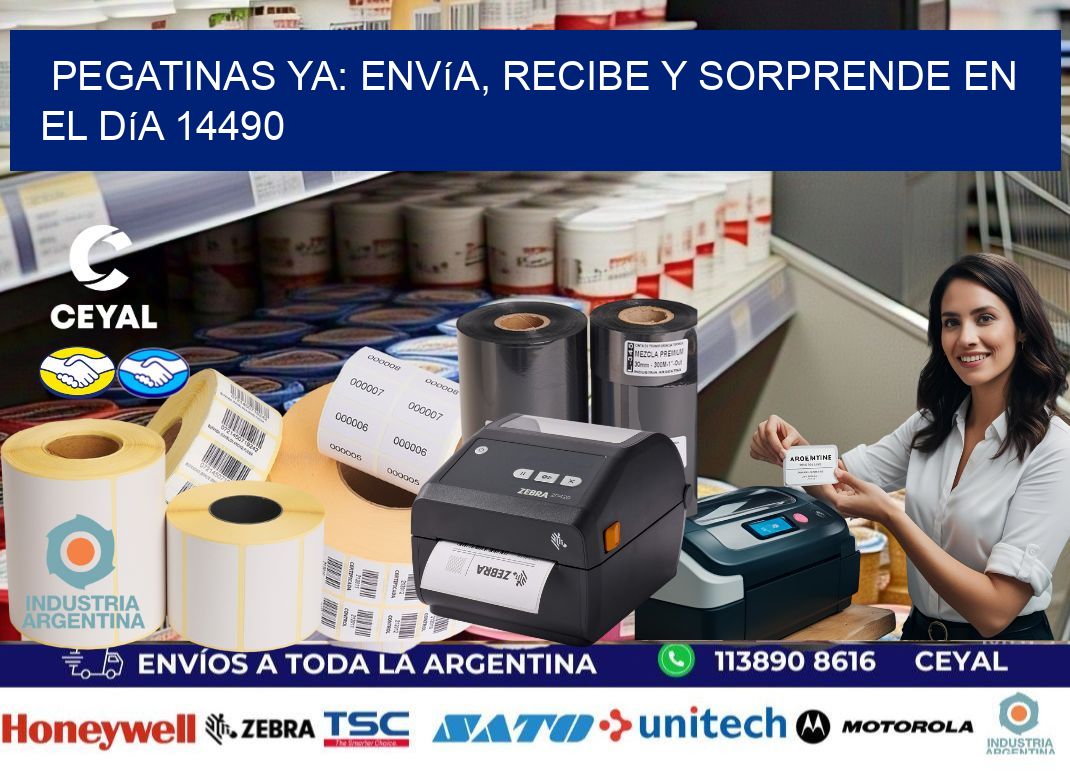 Pegatinas Ya: Envía, Recibe y Sorprende en el Día 14490
