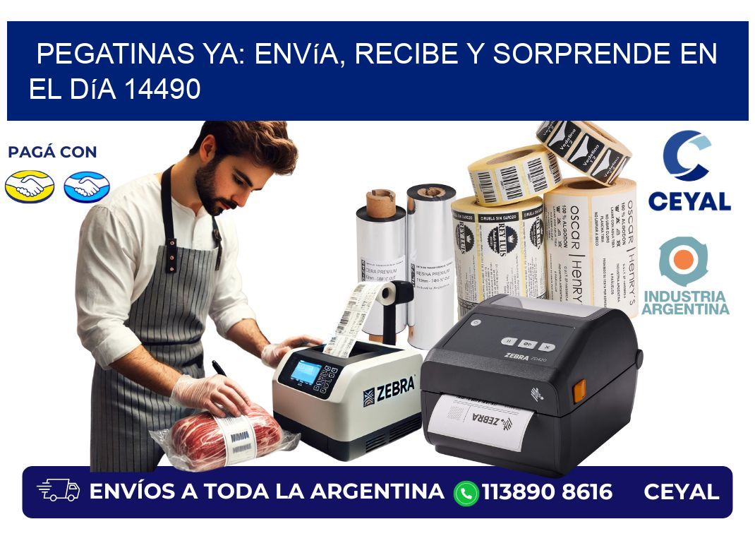 Pegatinas Ya: Envía, Recibe y Sorprende en el Día 14490
