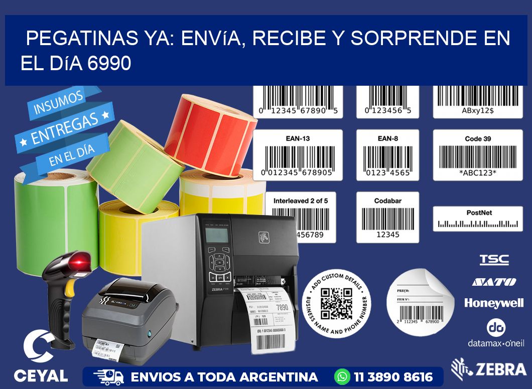 Pegatinas Ya: Envía, Recibe y Sorprende en el Día 6990