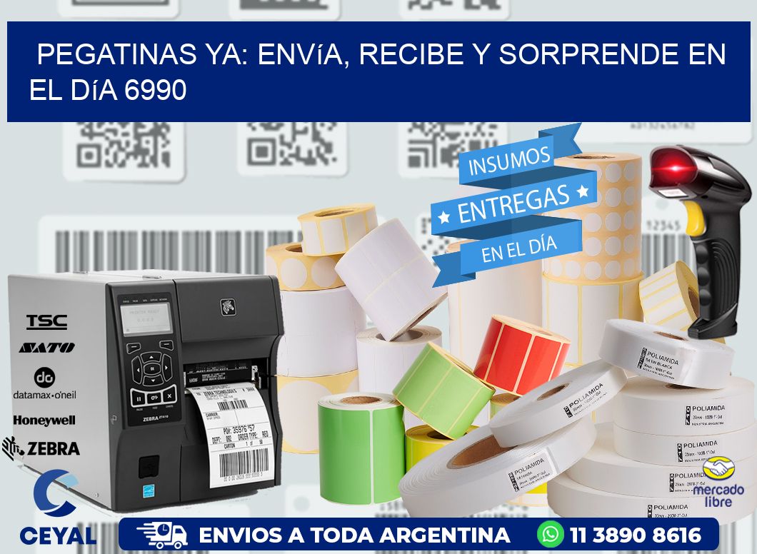 Pegatinas Ya: Envía, Recibe y Sorprende en el Día 6990