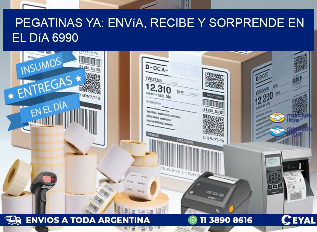 Pegatinas Ya: Envía, Recibe y Sorprende en el Día 6990