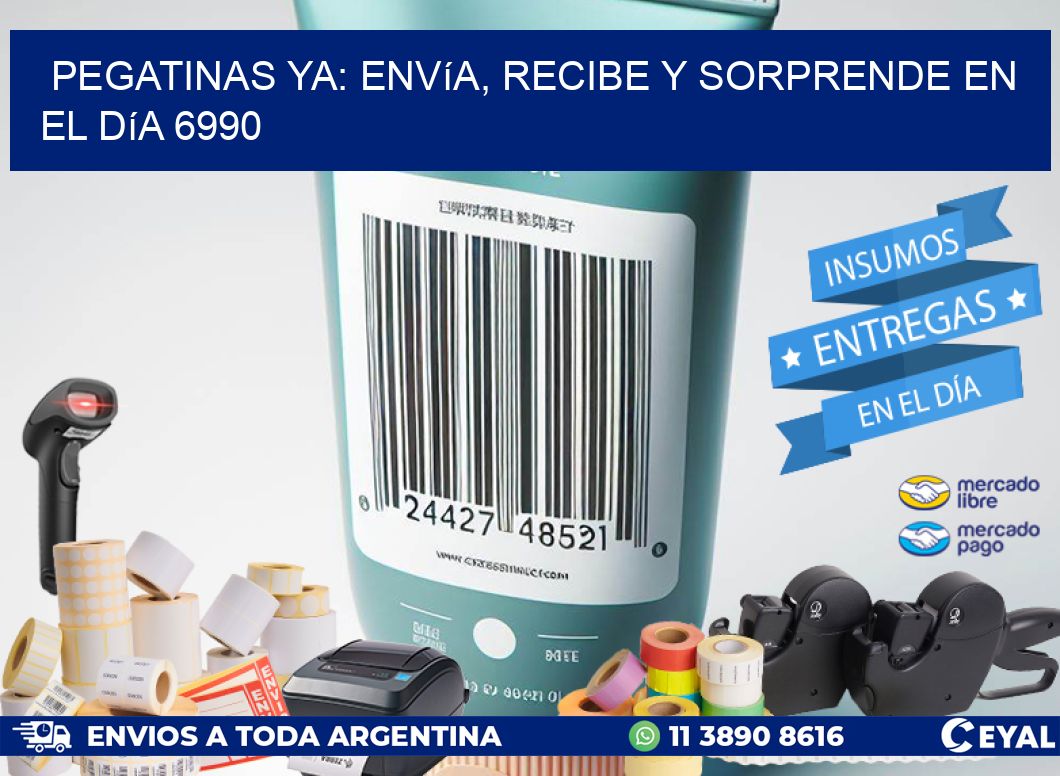 Pegatinas Ya: Envía, Recibe y Sorprende en el Día 6990