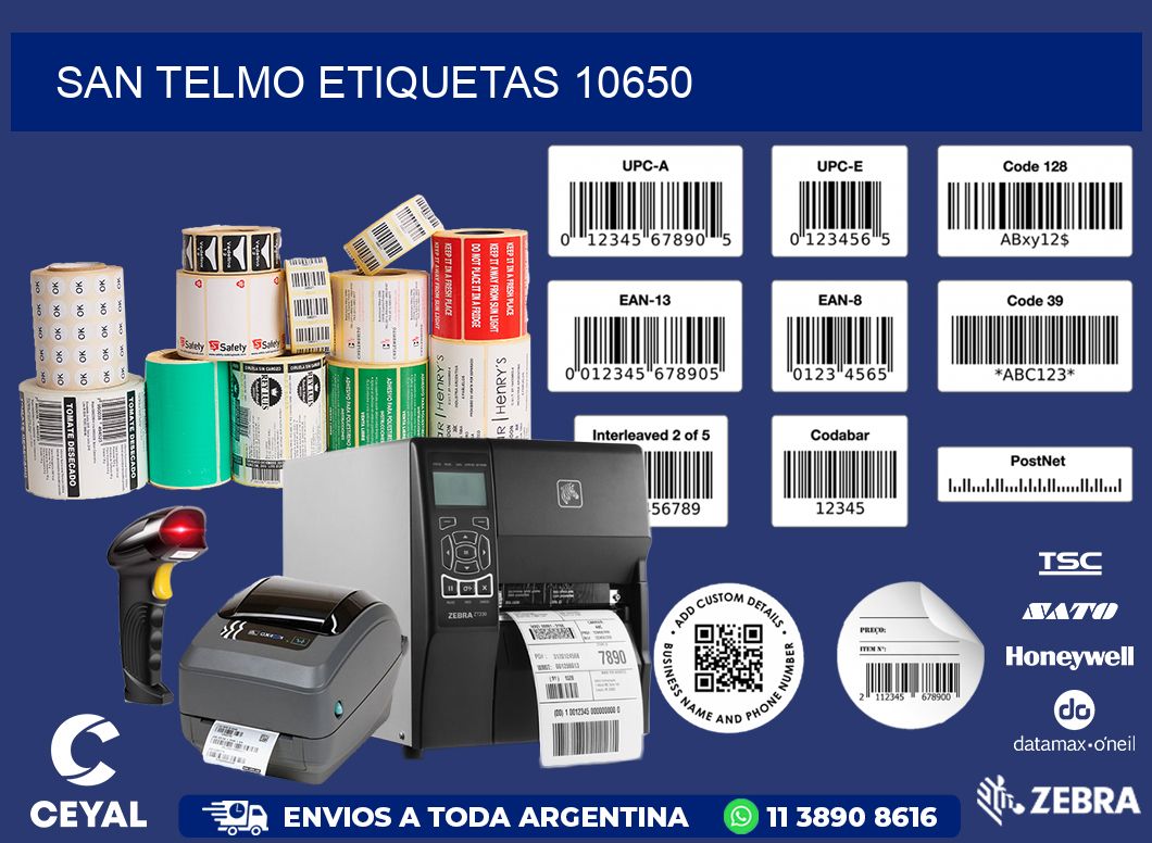 San Telmo etiquetas 10650