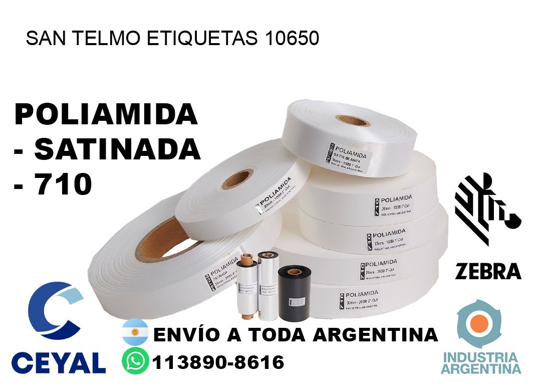 San Telmo etiquetas 10650