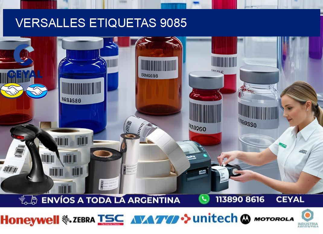 Versalles etiquetas 9085
