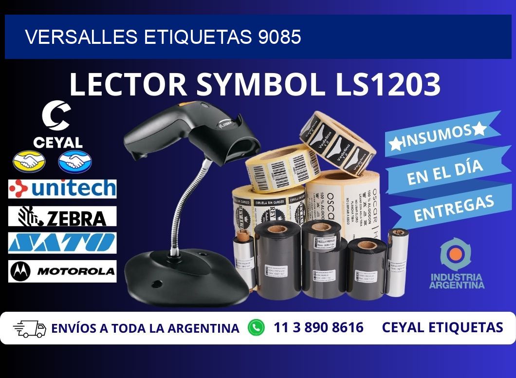 Versalles etiquetas 9085