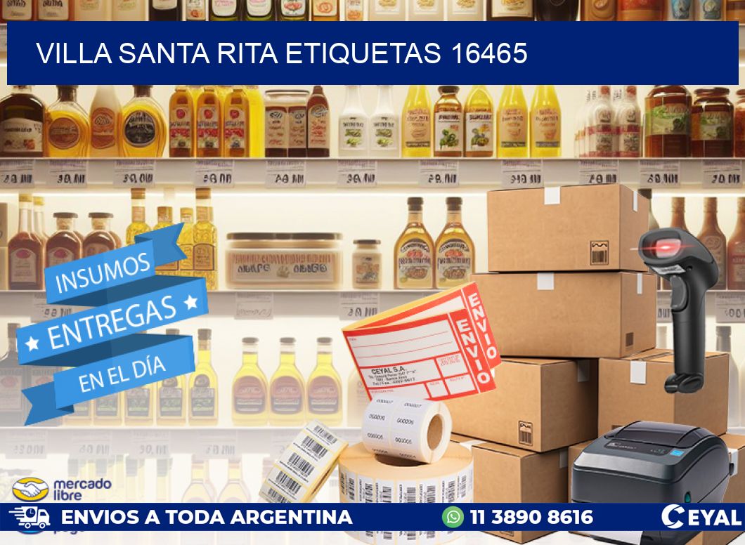 Villa Santa Rita etiquetas 16465