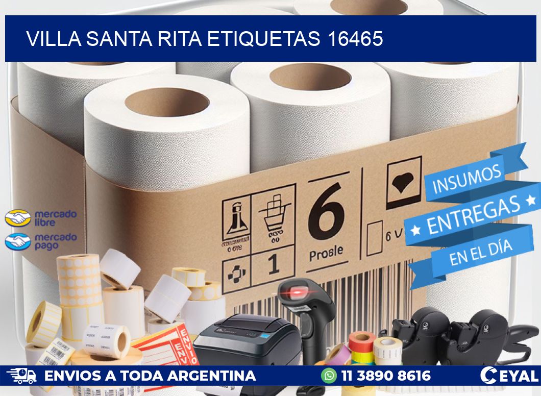 Villa Santa Rita etiquetas 16465