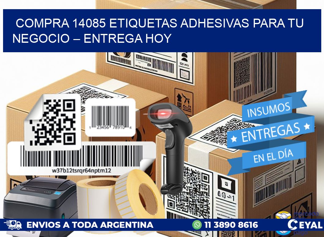 compra 14085 Etiquetas Adhesivas para Tu Negocio – Entrega Hoy