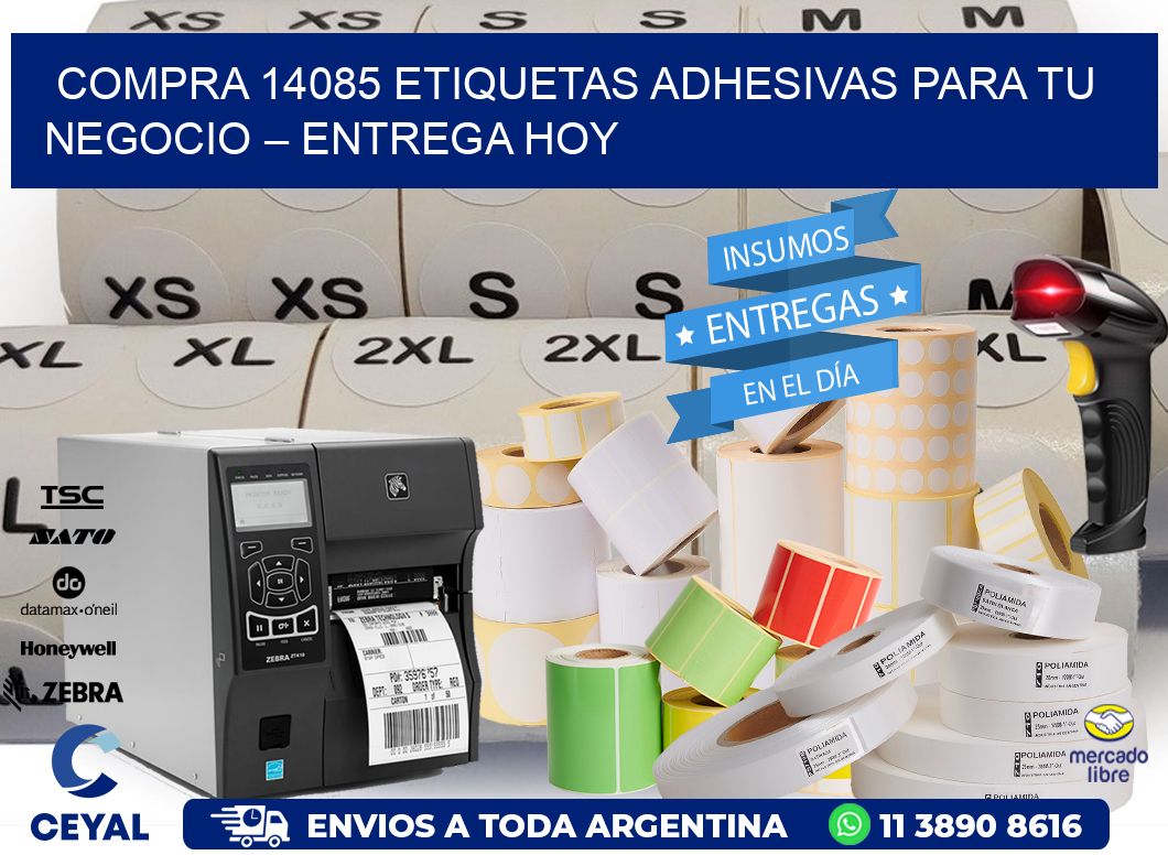 compra 14085 Etiquetas Adhesivas para Tu Negocio – Entrega Hoy
