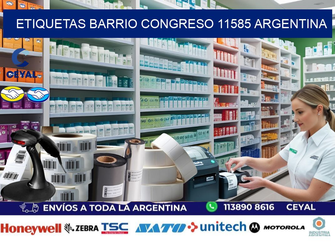 etiquetas barrio congreso 11585 argentina