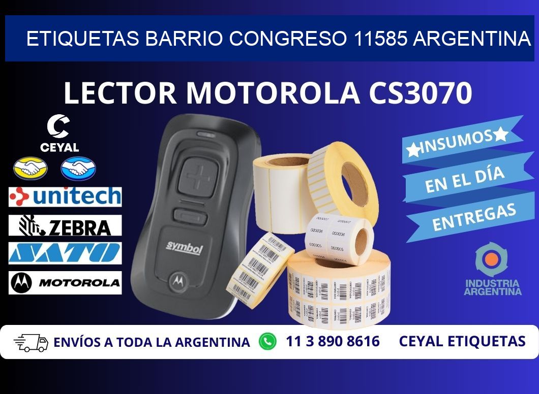 etiquetas barrio congreso 11585 argentina