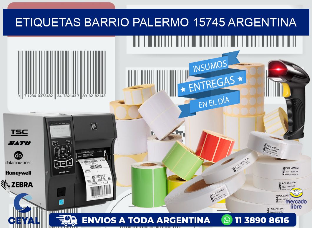 etiquetas barrio palermo 15745 argentina