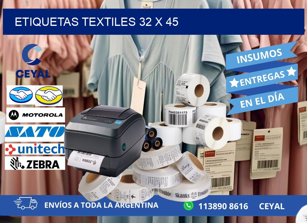 etiquetas textiles 32 x 45