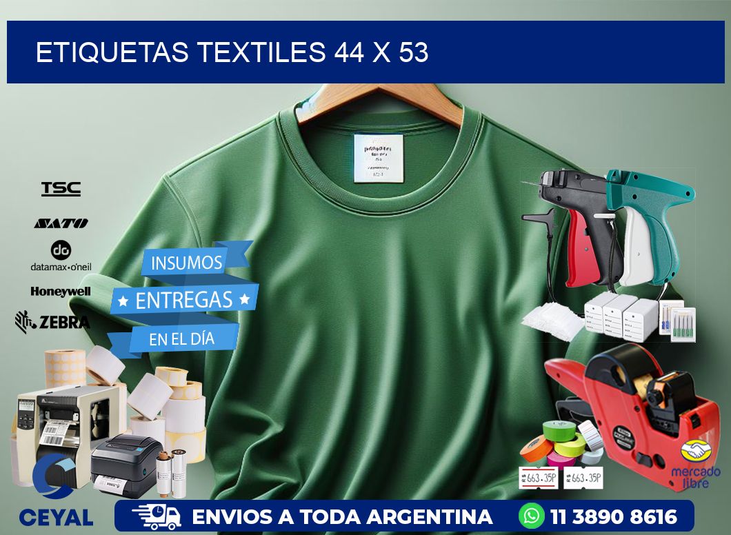 etiquetas textiles 44 x 53
