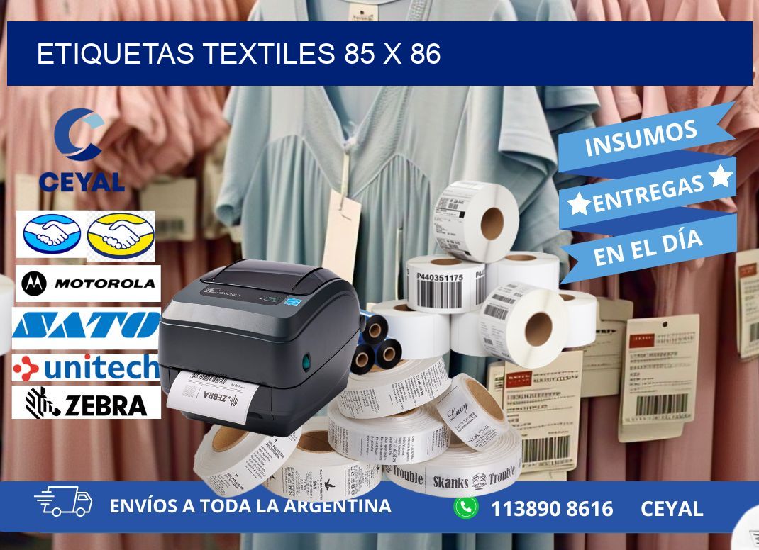 etiquetas textiles 85 x 86
