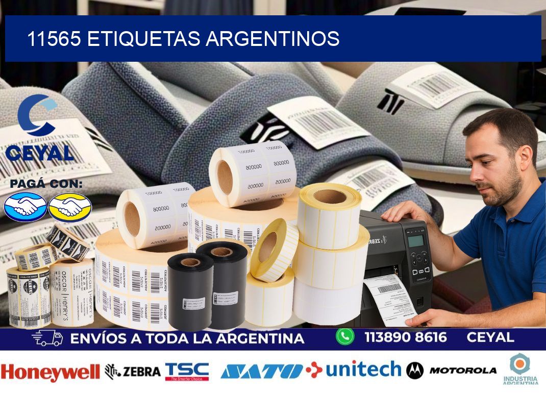 11565 Etiquetas argentinos