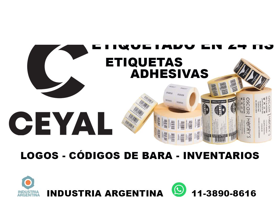 12675 Etiquetas para líneas de supermercado