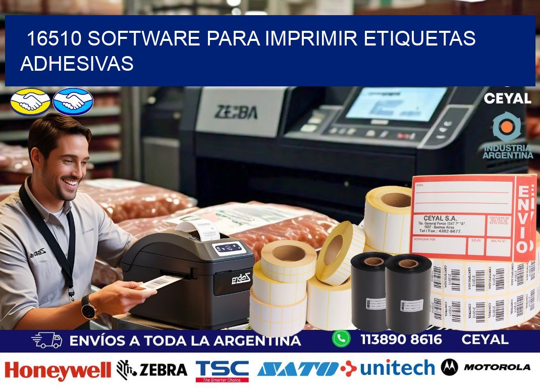 16510 software para imprimir etiquetas adhesivas