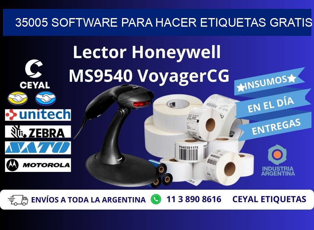 35005 Software para hacer etiquetas gratis