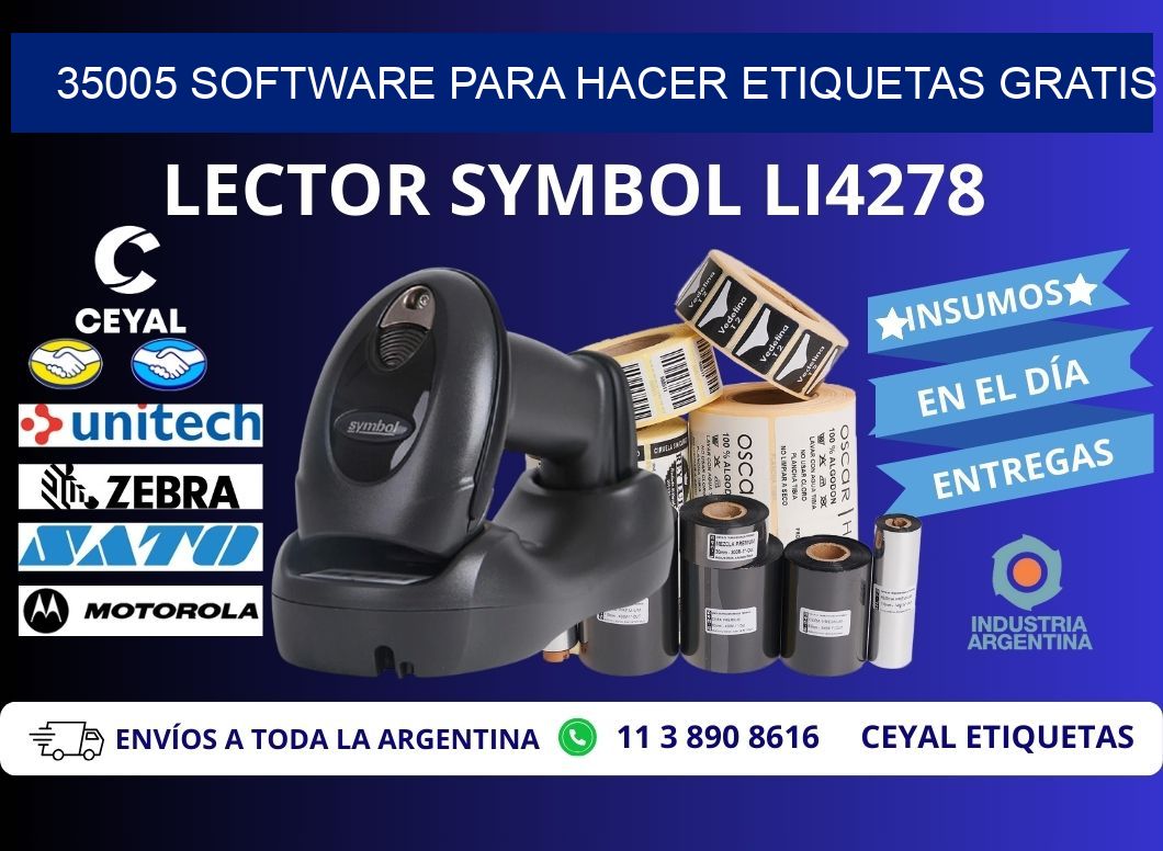 35005 Software para hacer etiquetas gratis