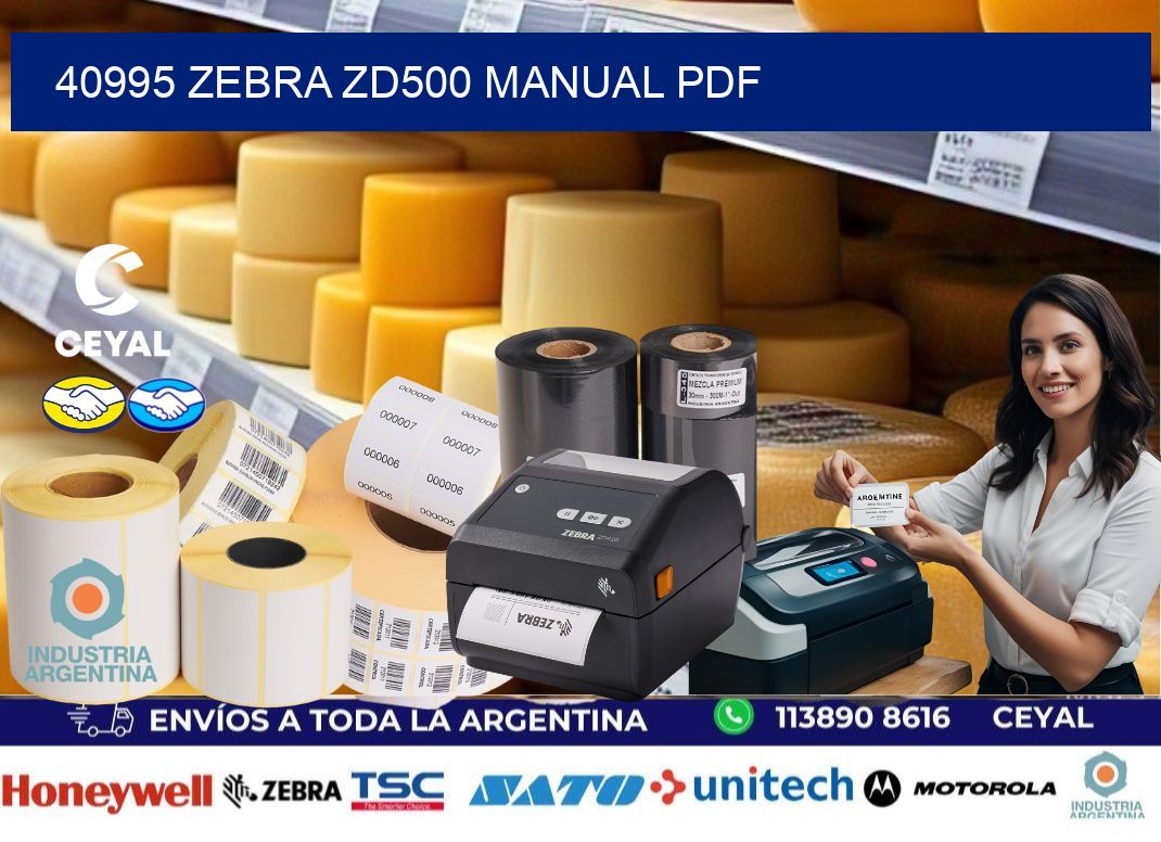 40995 Zebra ZD500 manual PDF