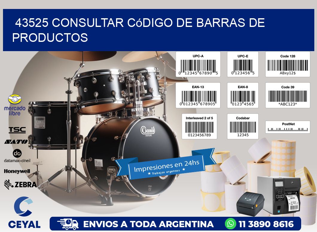 43525 Consultar código de barras de productos