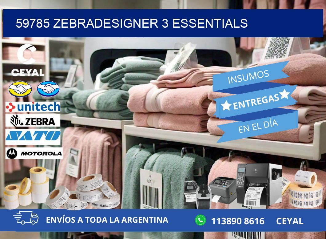 59785 ZebraDesigner 3 Essentials