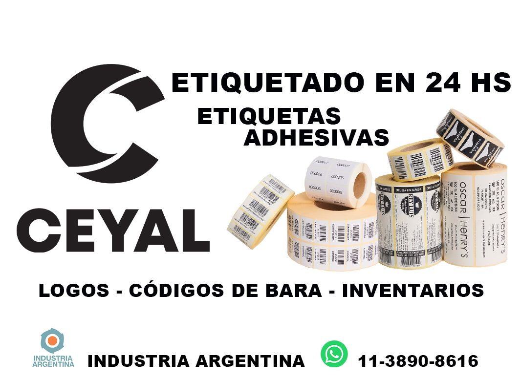 6430 Etiquetas para bebidas gaseosas