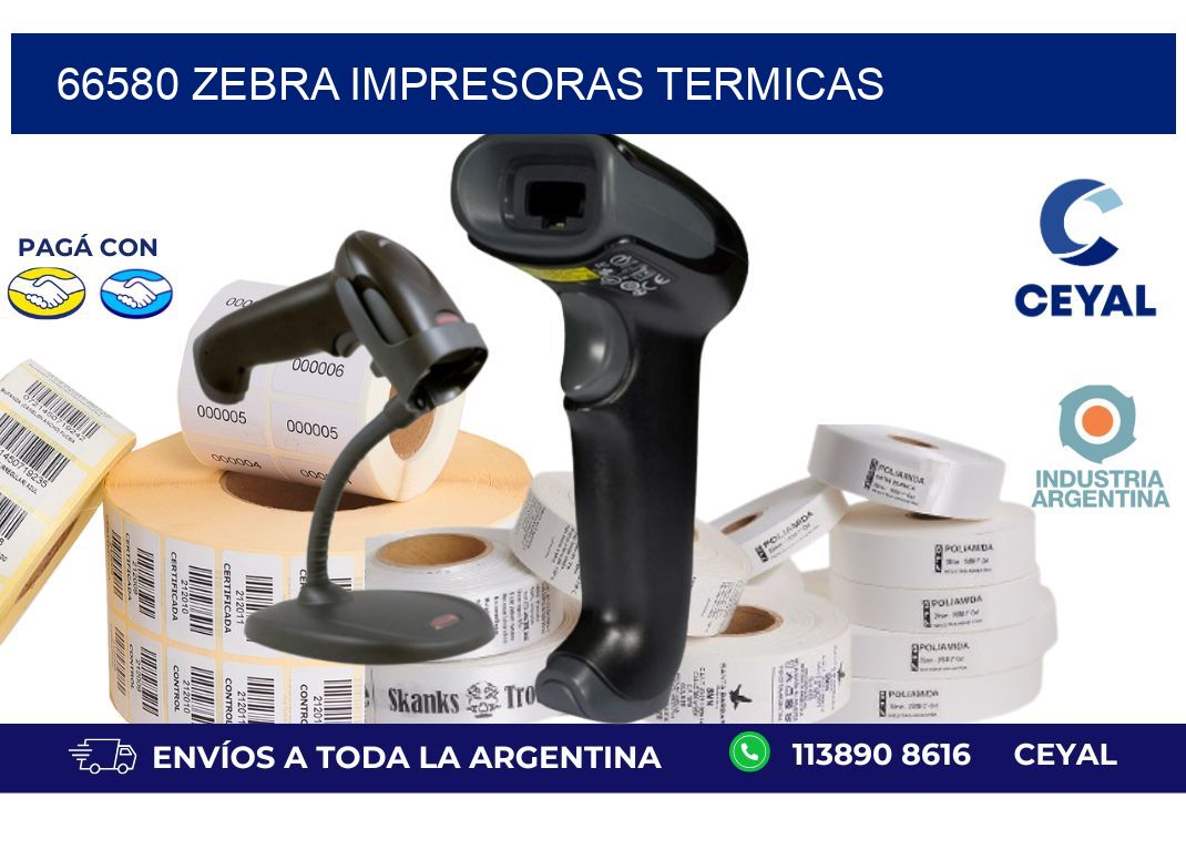 66580 Zebra impresoras termicas