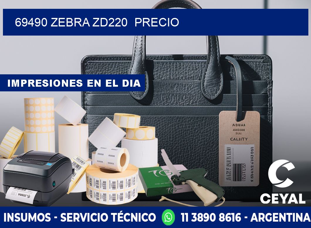 69490 Zebra ZD220  precio