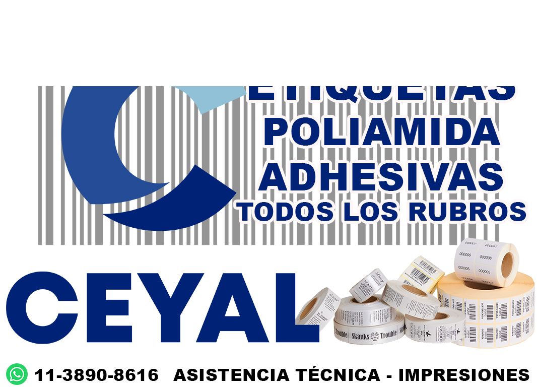 71115 Etiquetas de poliamida resistente al lavado