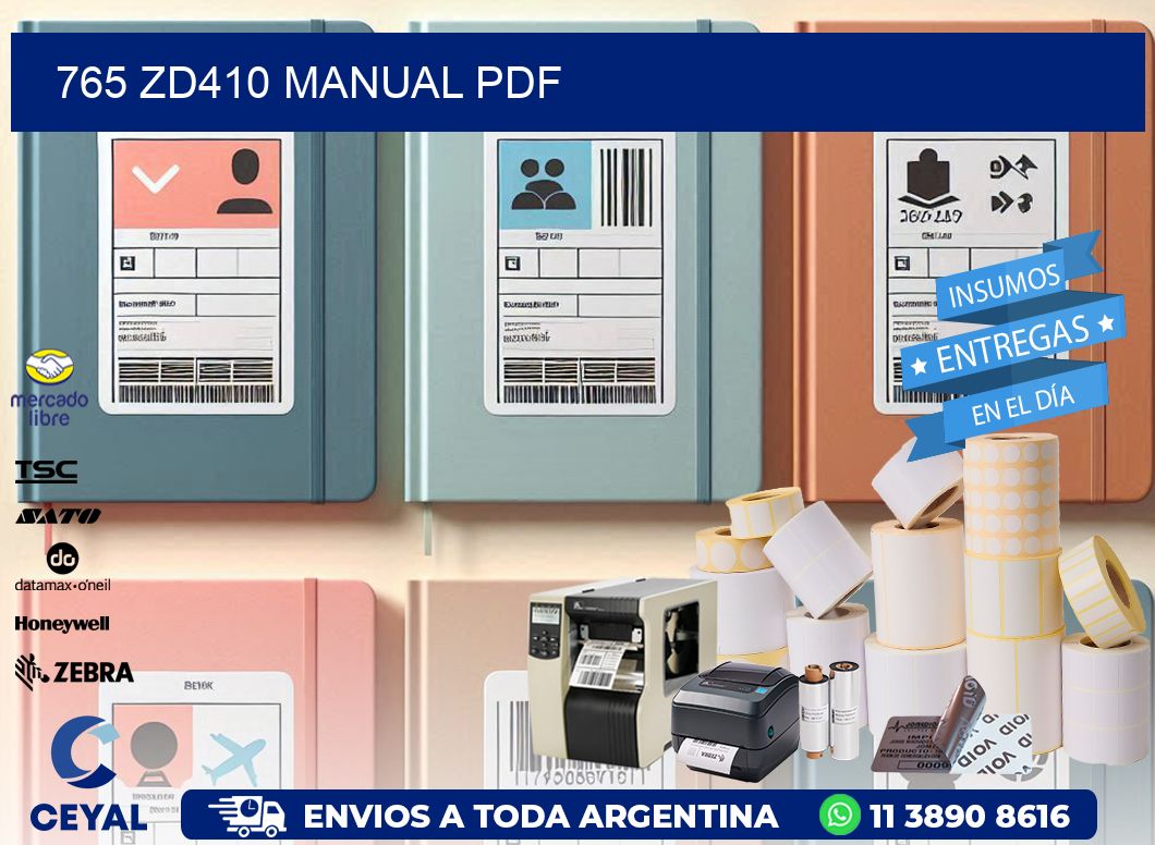 765 ZD410 manual PDF