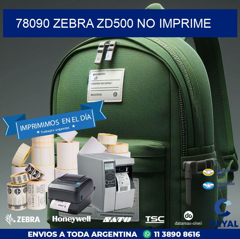 78090 Zebra ZD500 no imprime