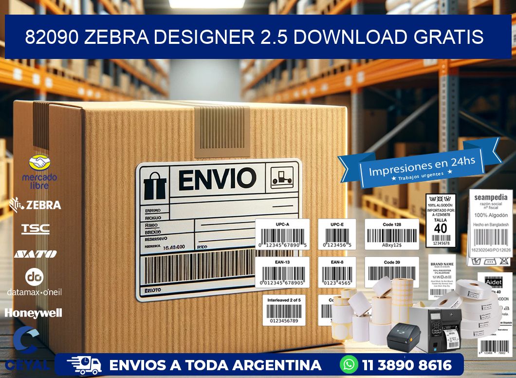 82090 Zebra designer 2.5 download gratis