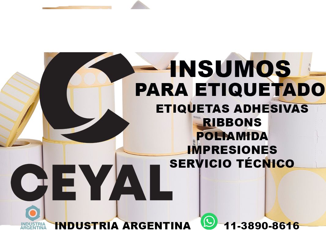 92905 Etiquetas termoadhesivas personalizadas